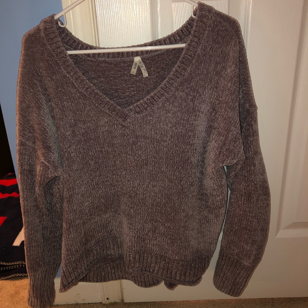 Chenille sweater